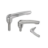 Ergonomica acciaio INOX gambo filettato 