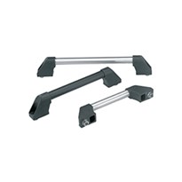 MT04 Maniglia in alluminio/plastica     